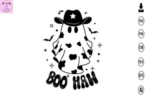 Boo Haw Halloween Svg Cowboy Ghost Svg Review