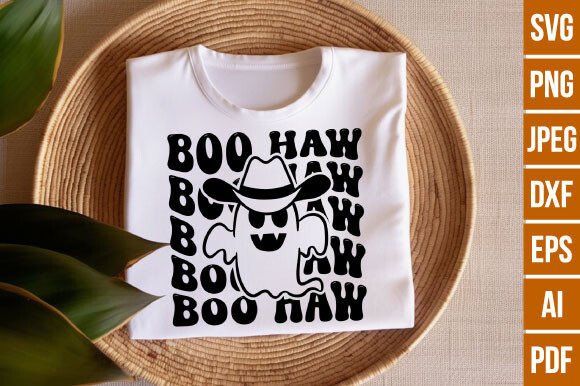 Boo Haw Svg, Western Ghost Svg Review