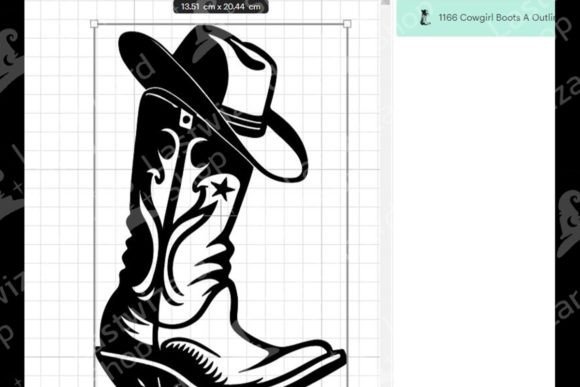 Cowgirl Boot with Hat Layered Svg Review