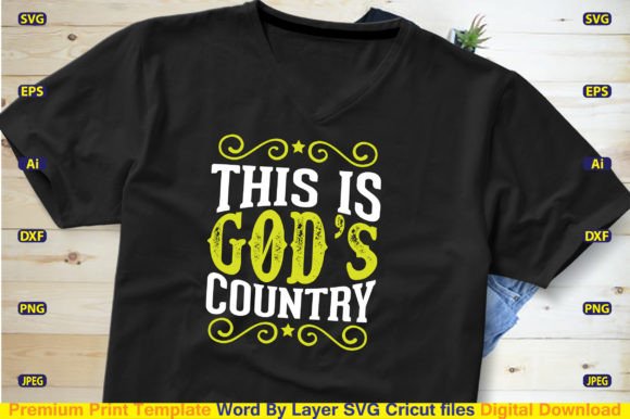 God’s Country Svg Cut File Review