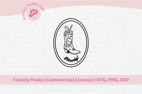 Howdy Cowboy Boot SVG Review