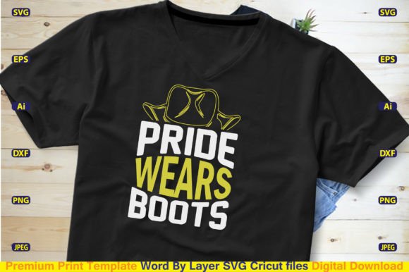 Pride Wears Boots Svg Cut File Review