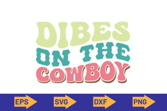 Retro Dibes on the Cowboy-SVG Design